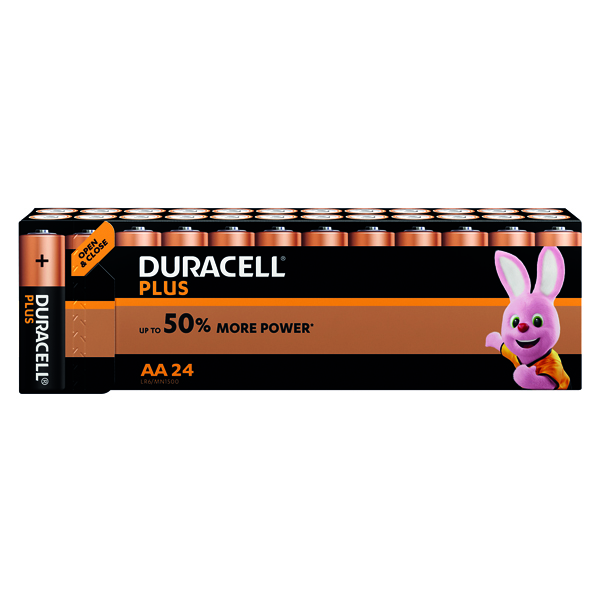 Duracell Plus AA Battery (Pack of 24) 81275383