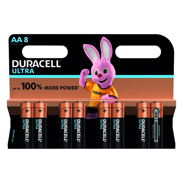 Duracell Ultra Power AA Batteries (Pack of 8) 75051925
