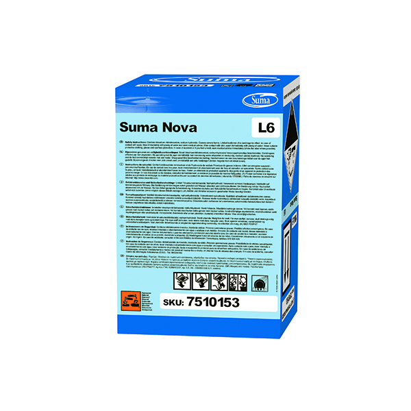 Diversey Suma Nova L6 Detergent 10 Litre (Helps prevent build-up of limescale) 7510153
