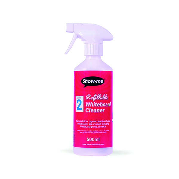 Show-me Whiteboard Cleaner 500ml WCE500