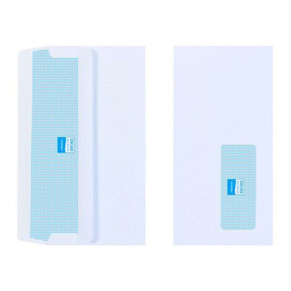 Initiative+Envelope+DL+Self+Seal+Window+110gsm+White+Pack+1000