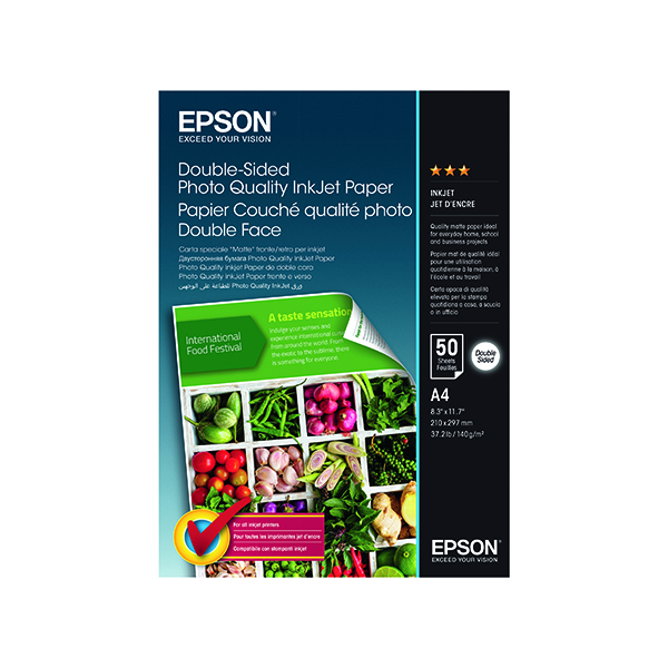 Epson Photo Qual Inkjet Ppr A4 50Sht
