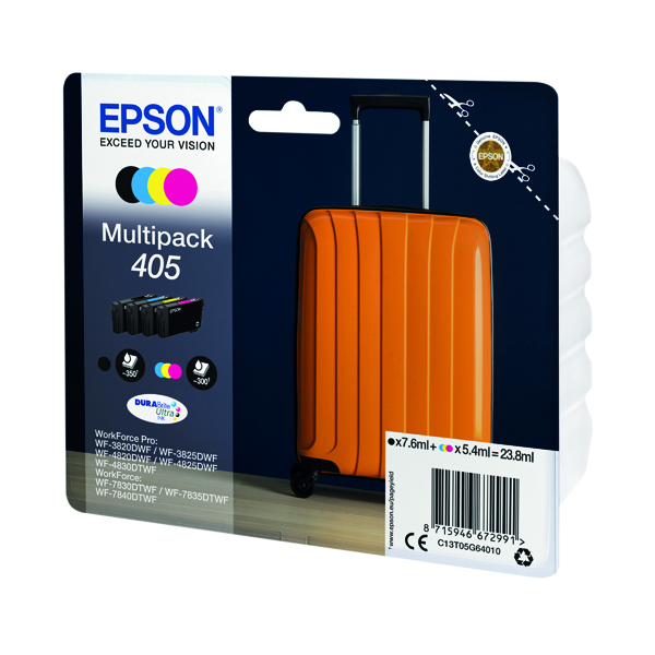Epson 405 Ink Cartridge 4 Colours C13T05G64010