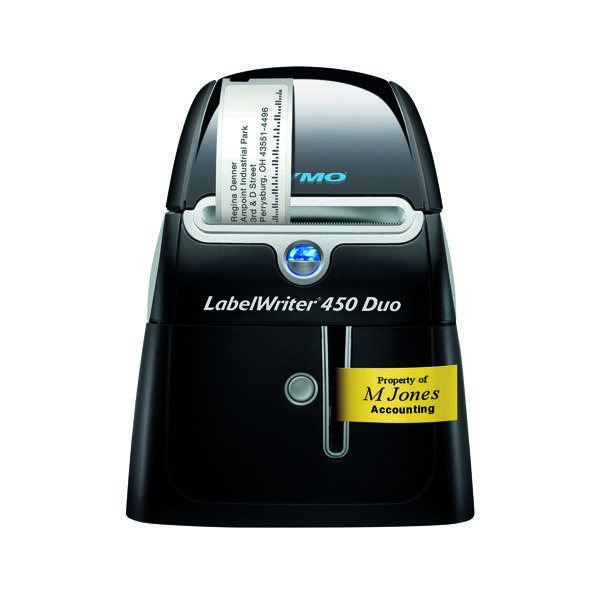 Dymo LabelWriter 450 Duo Label Printer (Thermal printer, no toner required) 10S0838960