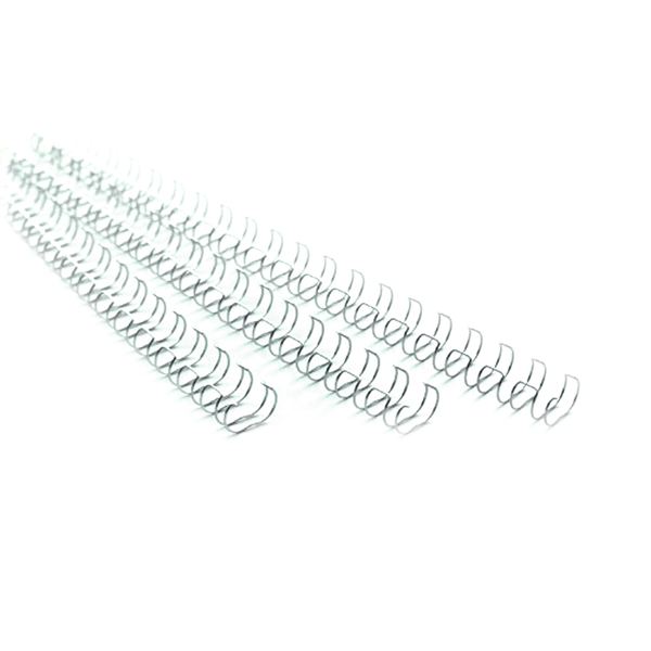 GBC+MultiBind+A4+70+Sheet+Silver+Binding+Wires+34+Loop+8mm+No.5+%28Pack+of+100%29+RG810597