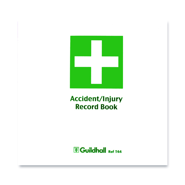 Guildhall Accident and Injury Book Compliant with DPA (Pack of 5) T44