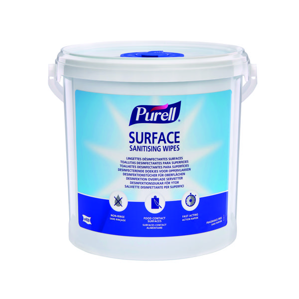 Purell Surface Sanitising Wipes (Pack of 450) Bucket 95206-04-EEU