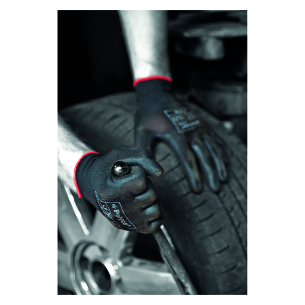 Polyco Matrix P Grip Gloves Size 9 Black 403-MAT
