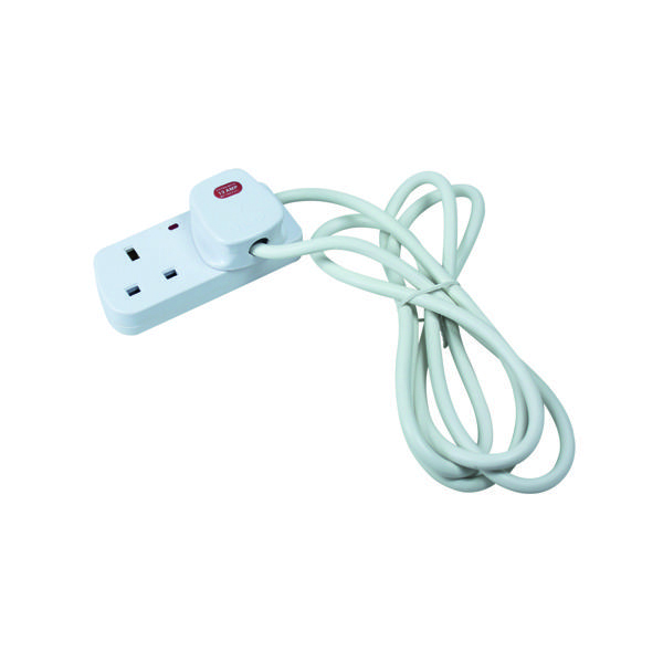 CED+2-Way+Extension+Lead+White+CEDTS2213M