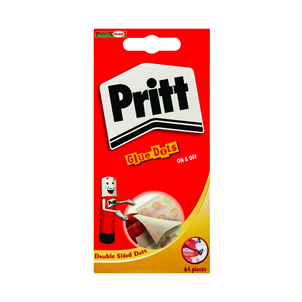 Pritt Glue Dots Repositionable 15mm (Pack of 768) 1444965