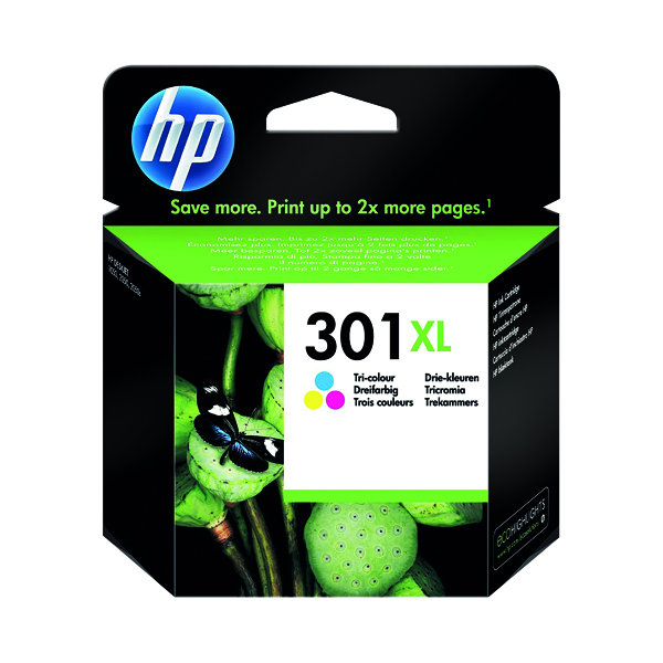HP+301XL+Cyan%2FMagenta%2FYellow+Ink+Cartridge+CH564EE
