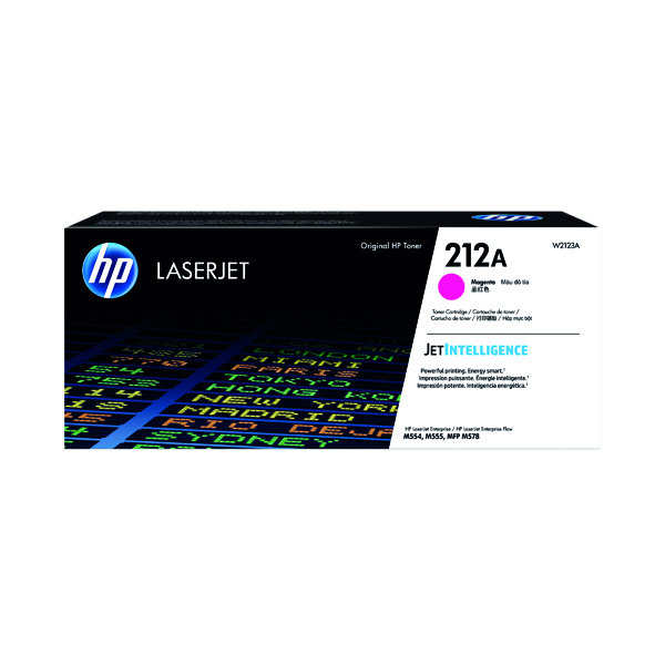 HP 212A Magenta Laserjet Toner Cartridge W2123A