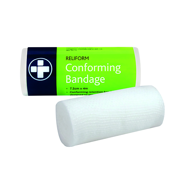 Reliance Medical Reliform Conforming Bandage 75mmx4m (Pack of 10) 432