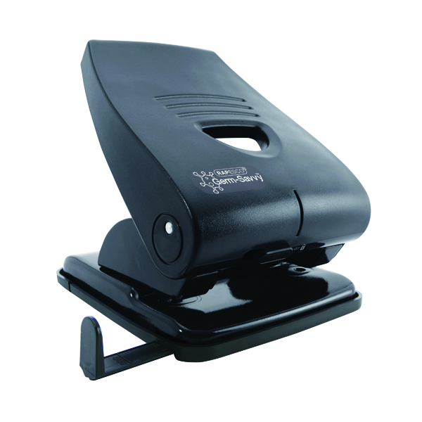 Rapesco+835-P+Heavy+Duty+Two-Hole+Punch+Black+PF835PB2