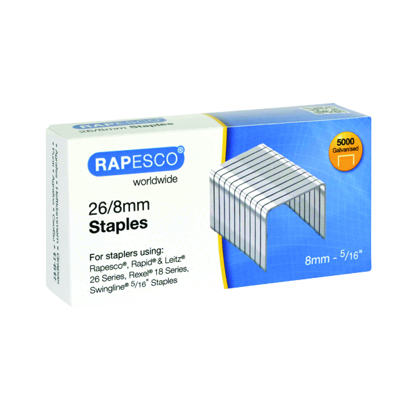 Rapesco+26%2F8mm+Staples+Chisel+Point+%28Pack+of+5000%29+S11880Z3
