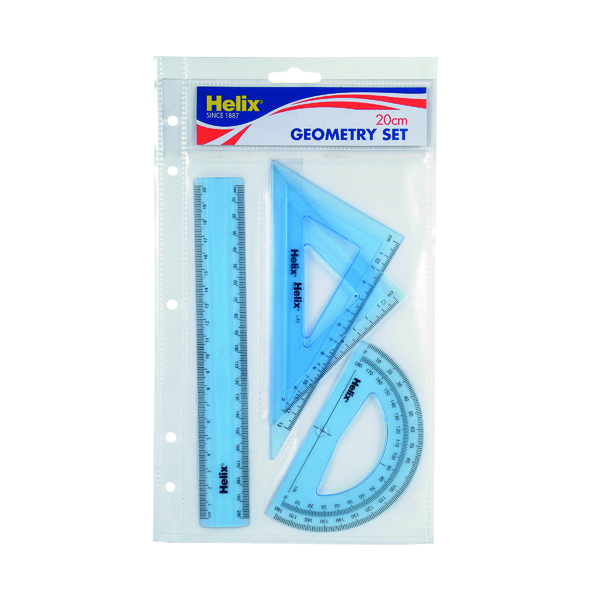 Helix+Geometry+4+Tool+Set+%28Includes+scale+ruler%2C+2+x+set+squares+and+protractor%29+Q88100