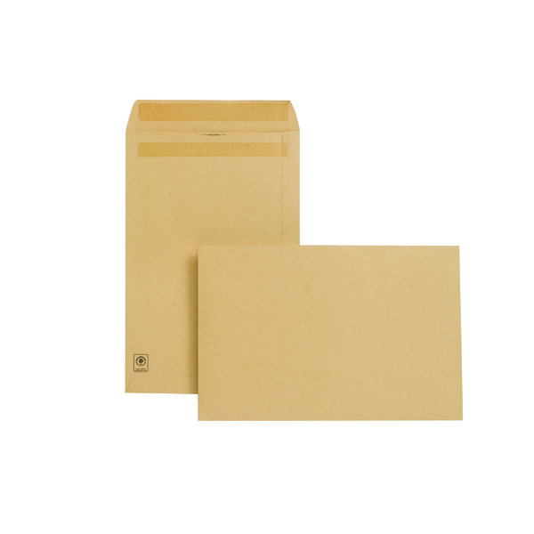 New Guardian Envelope 381x254mm Self Seal Manilla (Pack of 250) J27403