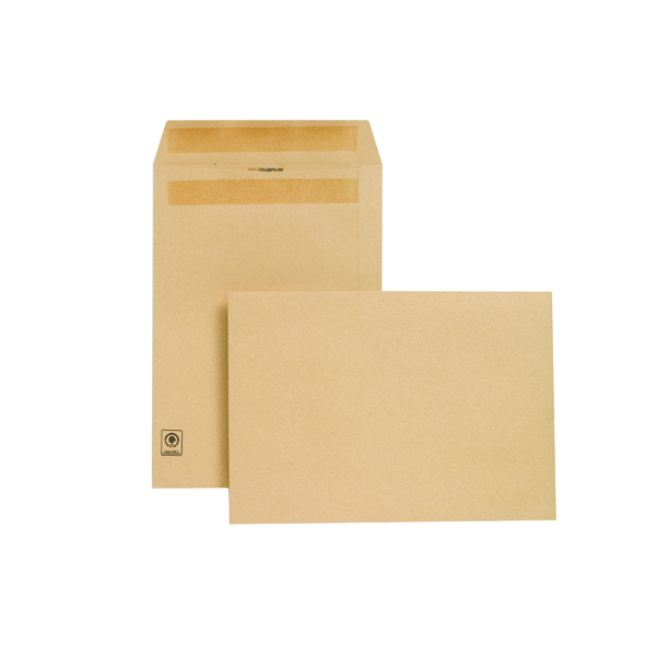New Guardian C4 Envelope Self Seal 130gsm Manilla (Pack of 250) L26303