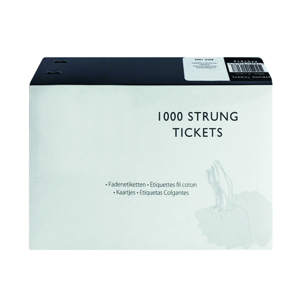 Strung+Ticket+37x24mm+White+%28Pack+of+1000%29+KF01618