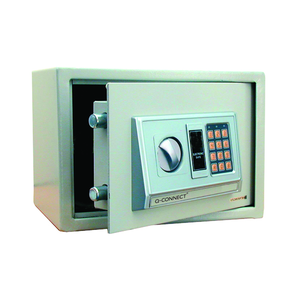 Q-Connect Electronic Safe 10 Litre W310xD200xH200mm KF04390