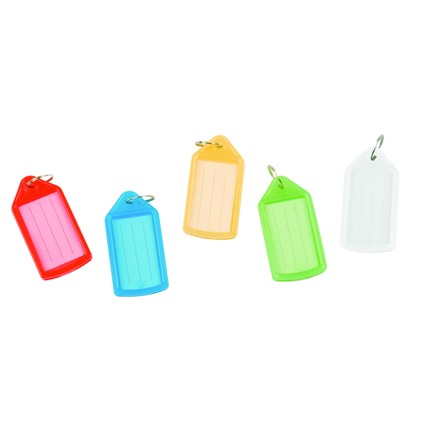 Q-Connect Sliding Key Fob Assorted (Pack of 40) 