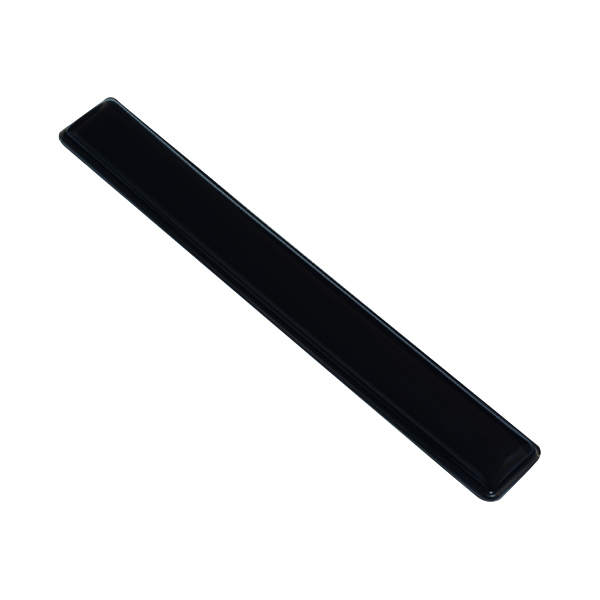 Q-Connect+Clear+Gel+Wrist+Rest+Black+KF20087