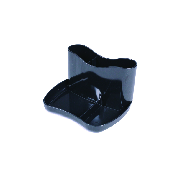 Q-Connect+Executive+Desk+Tidy+Black+KF21704