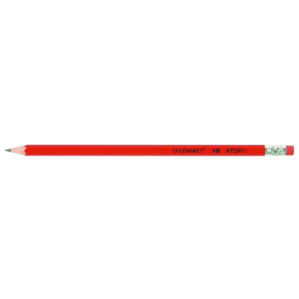 Q-Connect HB Rubber Tipped Office Pencil (Pack of 12) KF25011