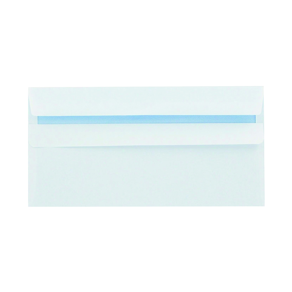 Q-Connect+DL+Envelopes+Wallet+Self+Seal+100gsm+White+%28Pack+of+1000%29+7137