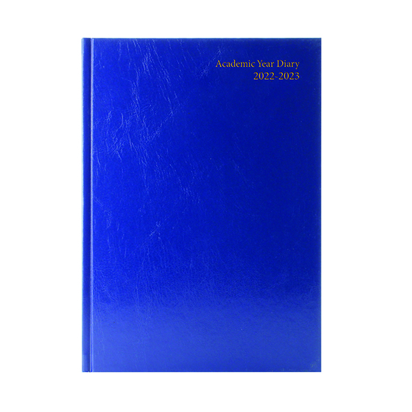 Academic Diary Week To View A4 Blue 2022-2023 KF3A4ABU22