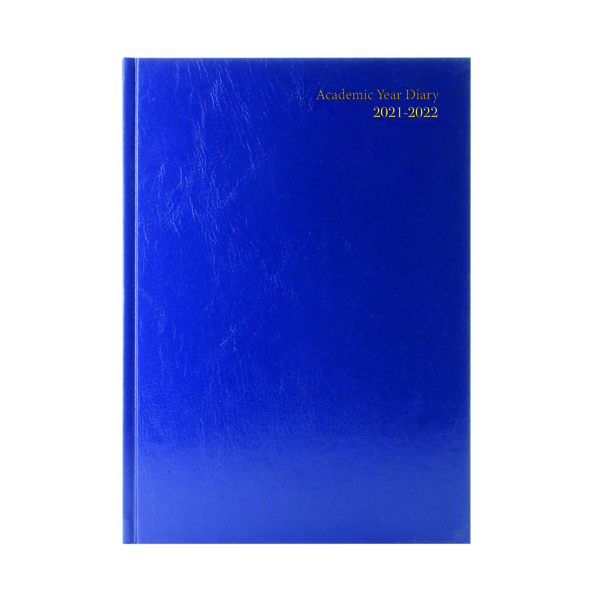 Academic Diary Week To View A5 Blue 2021-22 KF3A5ABU21