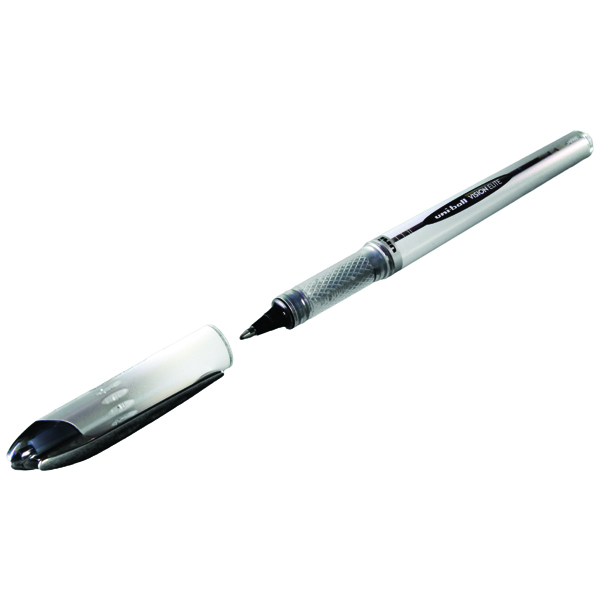 Uni-Ball+Vision+Elite+Liquid+Ink+Rollerball+Black+%28Pack+of+12%29+9007000