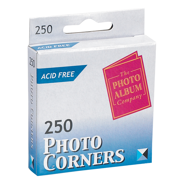 TPAC Photo Corners White (Pack of 250) PC250