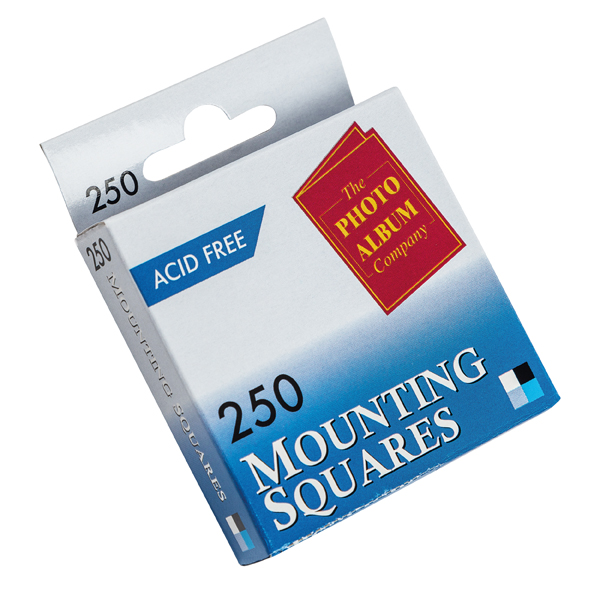 TPAC Photo Mounting Squares White (Pack of 250) MS250