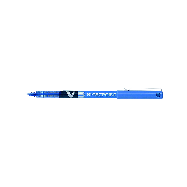 Pilot+V5+Hi-Tecpoint+Ultra+Rollerball+X+Fine+Blue+%28Pack+of+12%29+BXV503