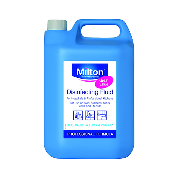 Milton Disinfecting Fluid 5 Litre (The ultimate sterilising fluid) 33613706946626
