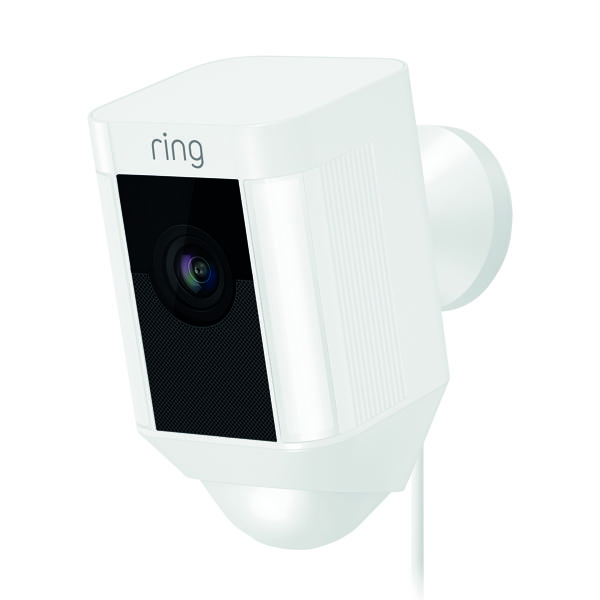 Ring Spotlight Cam White Wired UK 8SH2P7-WEU0