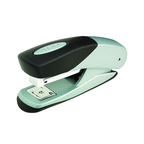 Rexel+Matador+Half+Strip+Stapler+Black%2FSilver+2100003
