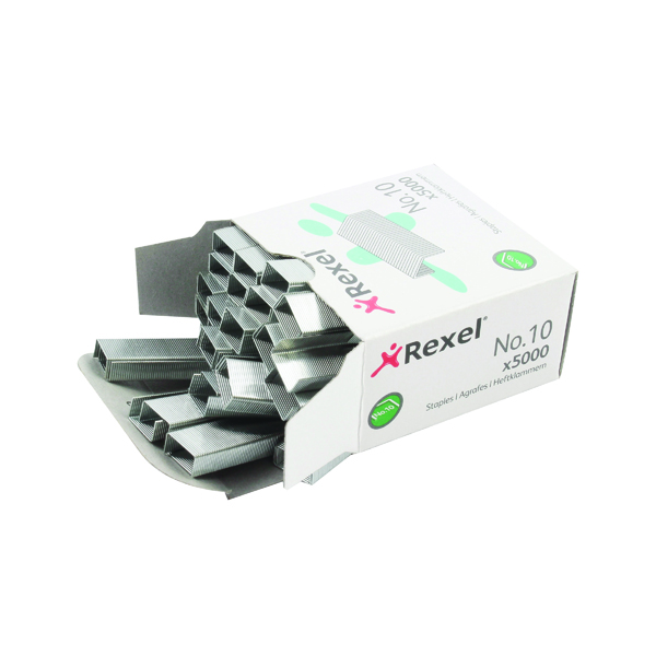Rexel+No.10+Metal+Staples+5mm+Pack+of+5000+06005