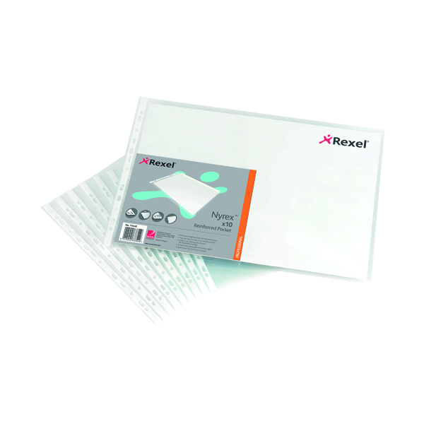 Rexel Nyrex Top Opening Pockets Oblong A3 (Pack of 10) 11440