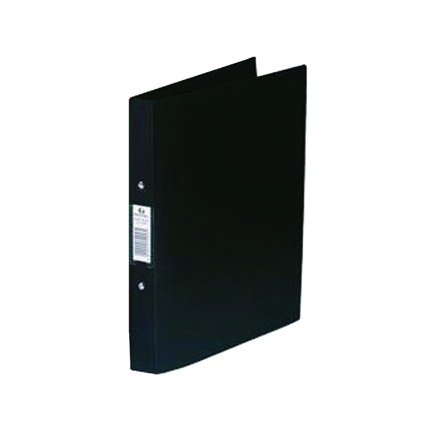 Rexel+Budget+2+Ring+Binder+A4+Black+%28Pack+of+10%29+13422BK
