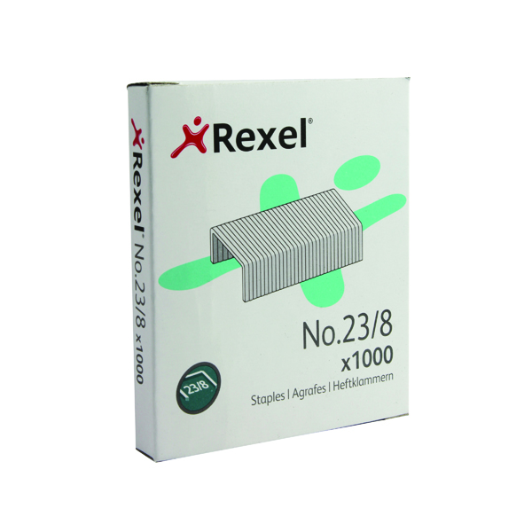 Rexel+No.+23+Staples+8mm+%28Pack+of+1000%29+2101054