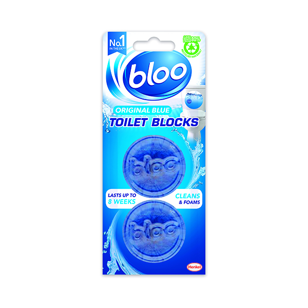 Bloo+Toilet+Block+In+Cistern+Original+Blue+Twin+Pack+2597992