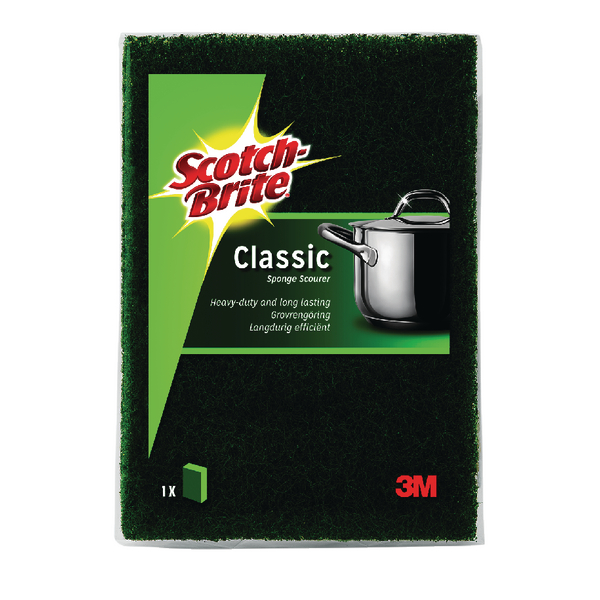 Scotch-Brite Classic Scouring Sponge (Pack of 10) UU003643432