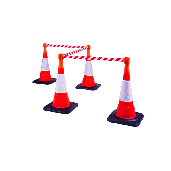 VFM Orange Retractable Web Belt For Traffic Cones 329334