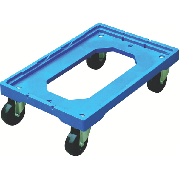 Blue Plastic Wheeled Container Dolly 369320