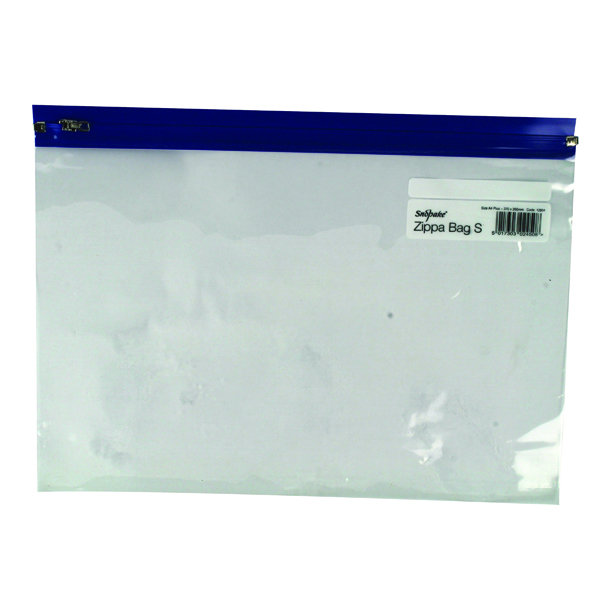 Snopake+Zippa-Bag+S+Classic+A4+Plus+Blue+%28Pack+of+25%2912804