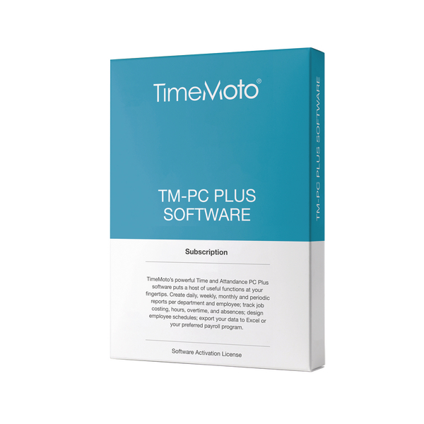 Safescan TimeMoto PC Software Plus (Retail Pack) 139-0600