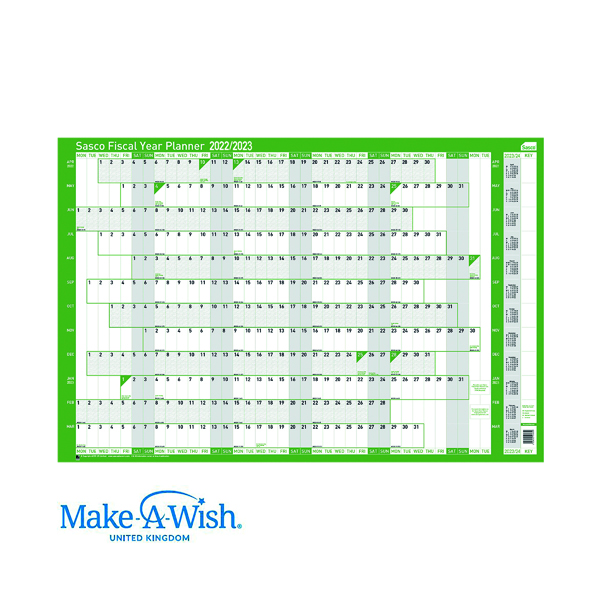Sasco Fiscal Year Planner 2022 2023 2410163 PWD Supplies