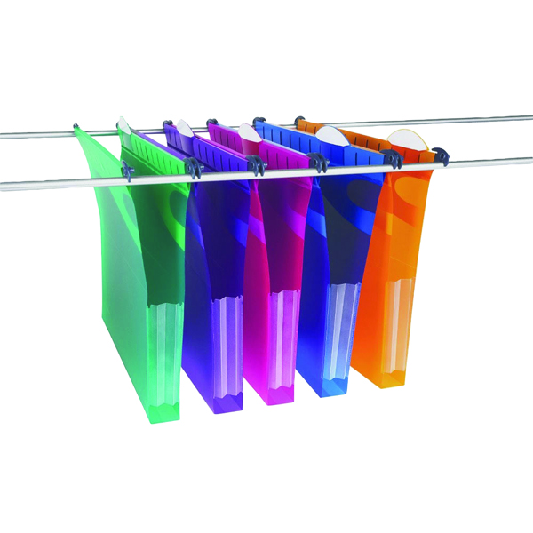 Rexel+Multifile+Extra+Linkable+File+30mm+Assorted+%28Pack+of+10%29+2102574